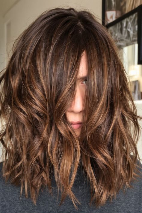 20 Winter Brunette Hair Color Ideas 2025 - Fashion Trend Hacks Cool Toned Highlights Brunettes, Winter Brunette Hair, Winter Brunette Hair Color, Light Brunette Hair Color, Winter Brunette, Brunette Hair Color Ideas, Brunette Hair Color With Highlights, Trendy Fall Hair Color, Brown Hair Trends