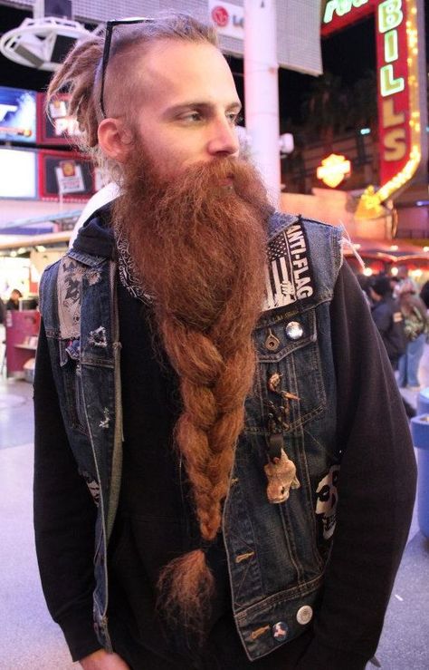 Loose French Beard Braided Beard, Long Beard Styles, Alexander Ludwig, Epic Beard, Red Beard, Viking Beard, Ginger Beard, Viking Hair, Big Beards