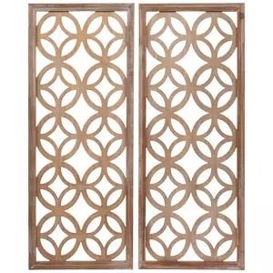 Hobby Lobby Hobby Lobby Wall Decor Ideas, Hobby Lobby Wall, Overlapping Circles, Laser Cut Panels, Framed Mirror Wall, Wall Decor Set, Wood Wall Decor, Wall Pockets, Natural Brown