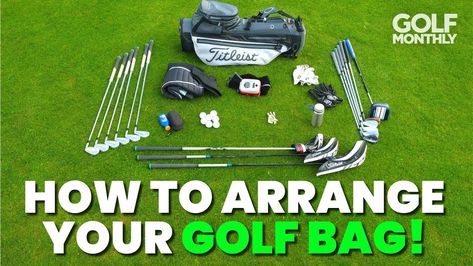 In this video, Neil Tappin explains how he organises his golf bag so that everything required for 18 holes is as easily accessible as possible. With many different pockets to choose from, knowing how to organise your golf bag can be tricky… here’s how Neil does it! ► 2021 FEATURED PRODUCTS Golf Monthly is partnering [...] The post HOW TO ARRANGE YOUR GOLF BAG!! appeared first on FOGOLF. Golf Bag Setup, Titleist Golf Bag, Titleist Golf, Bag Rack, Golf Bag, Belt Accessories, Golf Equipment, Golf Ball, Baseball Field