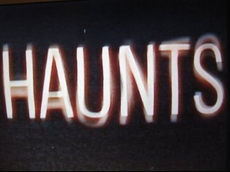 HAUNTS #typography Creepy Text, Movie Logo, Photos Quotes, Title Design, Modern Fantasy, Word Design, Text Pictures, Typography Inspiration, Logo Ideas