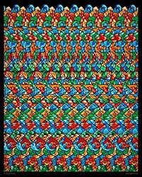 Magic Eye Posters, 3d Hidden Pictures, 3d Stereograms, Magic Eye Pictures, Eye Illusions, Paper Flower Wall Hanging, Illusion Pictures, 3d Eye, Cool Optical Illusions