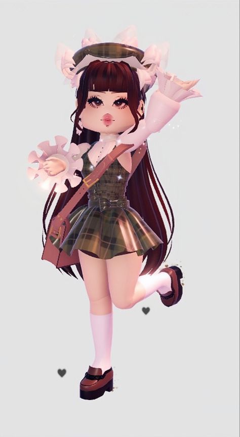 Light Academia Royale High Outfits, Dark Academia Outfit Royale High, Cc Loafers Royale High Outfits, School Outfit Royale High, Autumn Stroll Outfit Royal High, Autumn Stroll Royal High, Rh School Uniform Ideas, School Uniform Royale High, Royal High School Uniform