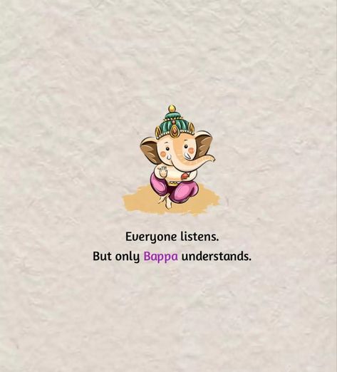 Ganesh Quotes English, Bappa Thoughts, Ganesh Chaturthi Quotes In English, Bappa Quotes In English, Ganpati Quotes In English, Ganesha Quotes Thoughts, Ganesh Ji Quotes, Ganesh Quotes, Ganpati Quotes