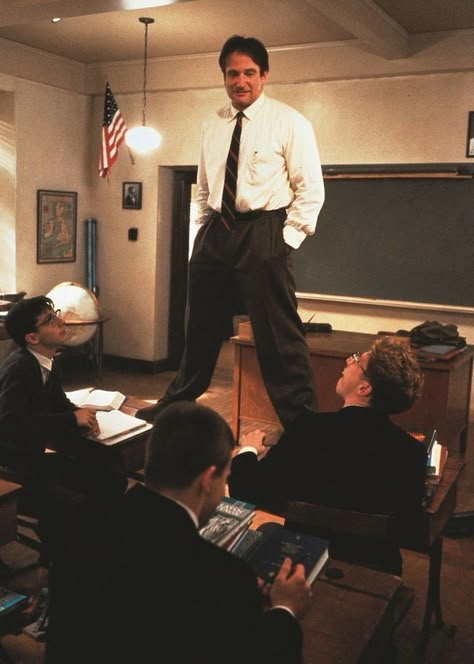 Dead Poets Society Aesthetic, The Dead Poets Society, Dead Poet Society, O Captain My Captain, Sean Leonard, Good Will Hunting, Oh Captain My Captain, I Love Cinema, Captain My Captain