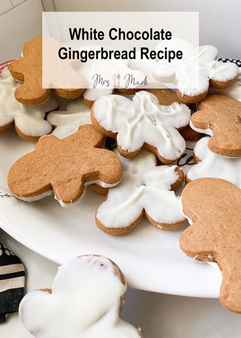 Pin this recipe and bake these amazing cookies at home! 

Click this Pin for the full recipe. Gingerbread is the sweet smell of winter. These white chocolate gingerbread men are not only delicious but they are soft. Edible Gingerbread Cookie Dough, Chocolate Gingerbread Recipe, Pillsbury Gingerbread Cookie Dough, White Chocolate Gingerbread Cookies, Recipe For Gingerbread Men, Edible Monster Cookie Dough Recipe, Chocolate Gingerbread, Amazing Cookies, Edible Cookie Dough