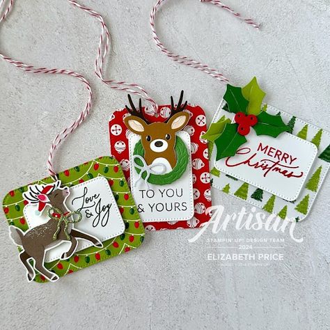 Seeing Ink Spots: Artisan Post #16: Book Treat Box Super Tags Stampin Up Christmas Gift Tags 2024, Su Christmas Gift Tags, Su Christmas Tags, Stampin Up Tags Christmas, Stampin Up Gift Tags Christmas, Stampin Up Tags Ideas, Stampin Up Christmas Tags 2024, Stampin Up Christmas Tags Ideas, Christmas Tags Stampin Up Ideas