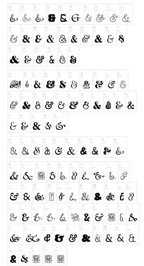 And Symbol Font, Ampersand Tattoo Meaning, Ampersand Logo Design, Ampersand Lettering, Ampersand Meaning, Ampersand Calligraphy, Ampersand Typography, Ampersand Font, Ampersand Tattoo