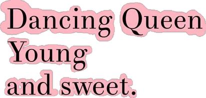 Dancing Queen Wallpaper, Dancing Queen Poster, Dancing Queen Illustration, Dancing Queen Wall Art, Dancing Queen Lyrics, Dancing Queen