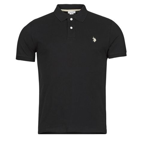 PRICES MAY VARY. Short-sleeve polo shirt featuring two-button placket and embroidered logo on chest Ribbed collar and cuffs Elevate your casual wardrobe with the timeless appeal of the U.S. Polo Assn. Men's Classic Fit Short Sleeve Pique Polo T-Shirt. Featuring the iconic double horse logo embroidered on the left chest, this shirt exudes sophistication and heritage. Crafted from premium cotton with stretch pique fabric, it offers a soft textured surface that's both durable and flexible, ensuring Pique Fabric, Horse Logo, Polo T Shirt, Pique Polo Shirt, Classic Shirt, Casual Wardrobe, Button Placket, Logo Embroidered, Workout Shorts