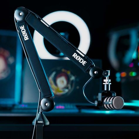 REVIEW: RODE PSA1+ Broadcast Microphone Boom Arm Podcast Setup, Boom Arm, Cable Management System, Muslin Backdrops, Small Camera, Desktop Stand, Professional Audio, Audio Equipment, Cable Management