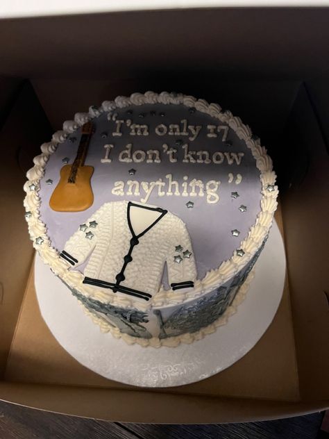 Taylor Swift Folklore Birthday Cake, 13 Bday Cake Ideas, I'm Only 17 I Don't Know Anything Cake, Cause When Your Fifteen Cake, Taylor Swift 17 Birthday Cake, Taylor Swift Bday Cake Ideas, 17 Taylor Swift Cake, 17th Birthday Cake Taylor Swift, Im Only 17 I Dont Know Anything Cake