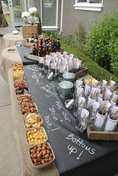 Tolle Deko-Idee für den Männergeburtstag - 40th birthday party ideas for men - Google Search Beer Tasting Parties, Beer Party, Burger Bar, Tasting Party, Beer Tasting, Adult Birthday Party, Snacks Für Party, 30th Birthday Parties, 40th Birthday Parties