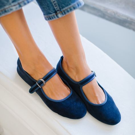 Navy Velvet Mary Jane #MOILondon Navy Velvet, Mary Janes, Velvet, Navy, Blue, Quick Saves, Beauty