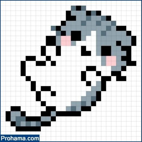 Cute Cat Pixel Art | Easy Pixel Art Grid Small Grid Art, Pixel Art Pattern 32x32 Grid Easy, Cute Cat Pixel Art, Cute Pixel Art 32x32, Face Pixel Art, Grid Artwork, Simple Pixel Art, Pixel Art Cat, Pixel Art Easy