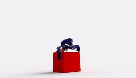 #Confetti -❛#Gift #Box❜ #Gif Gift Box Animation, Confetti Gif, Christmas Gift Videos, Present Box, Christmas Campaign, Christmas Ad, Surprise Box, Gif Animation, Christmas Gift Box