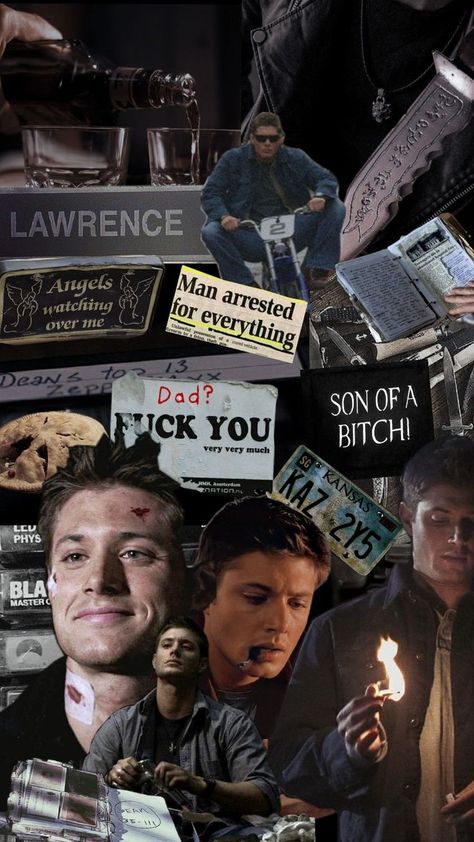 Supernatural Collage, Dean Winchester Aesthetic, Winchester Aesthetic, Dean Supernatural, Dad Son, Proud Of Me, Dean Winchester, Winchester, Dean