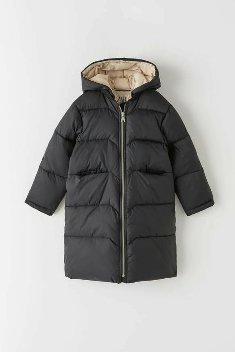 Kids Long Coat, High Collar Jacket, Kids Winter Jackets, Girls Winter Jackets, Long Puffer Jacket, Coat Women Fashion, Long Puffer, Girl Coat, Girls Jacket