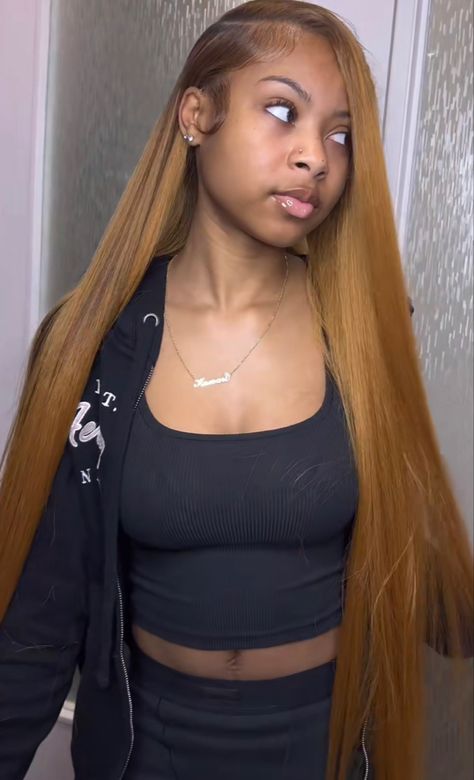 Honey Blonde Side Part Sew In, Color 30 Quick Weave, Blonde Sew In Weave Black Women With Leave Out, Honey Brown Quick Weave, Honey Blonde Sew In Weave With Leave Out, Black People Salad, Colored Sew In With Leave Out, Honey Blonde Quick Weave, Honey Blonde Sew In