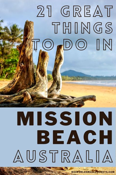 Why not kick off your shoes and go enjoy a few days in Queensland's paradise? Here are 21 great things to do in Mission Beach to inspire your visit. | #travel #australia #queensland #missionbeach Desert Paradise, Australia Bucket List, Australia Queensland, The Whitsundays, Mission Beach, Best Water Bottle, Charter Boat, Travel Australia, White Water Rafting