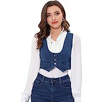 Crop Denim Vest, Chiffon Shirts, Retro Suits, Cool Girl Style, Floaty Dress, Vest Waistcoat, Jean Vest, Outerwear Vest, Leggings Casual