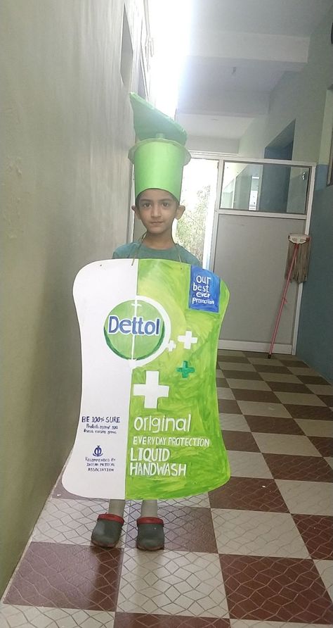 Dettol hand wash fancy dress Kids Fancy Dress, Fancy Dress Competition, Art Activities For Toddlers, Wallpaper Flowers, Android Wallpaper Flowers, Fancy Dress For Kids, Beautiful Dress Designs, Fancy Dress Design, Paper Crafts For Kids