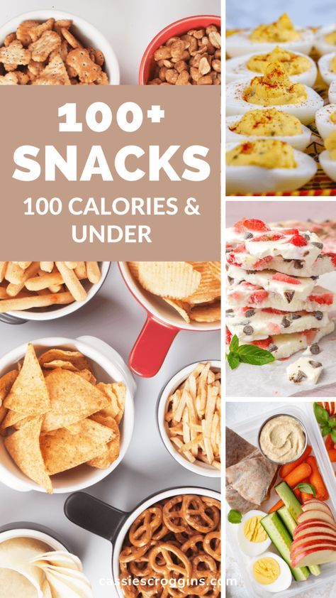 Get healthy and hit your fitness goals with this list of over 100 snacks that are 100 calories and under! If you want quick snacks, home-made snacks, or even store bought 100 calorie snacks this list has it all! After years of trying I finally lost 70 pounds by counting calories! Lose weight and get fit with these 100+ snacks under 100 calories! #fitness #healthyrecipes #cassiescroggins Healthy 100 Calorie Snacks, 150 Calorie Snacks, 100 Calorie Meals, Snacks Homemade, Healthy Low Calorie Snacks, Low Cal Snacks, Calorie Snacks, Snacks Under 100 Calories, Calorie Count