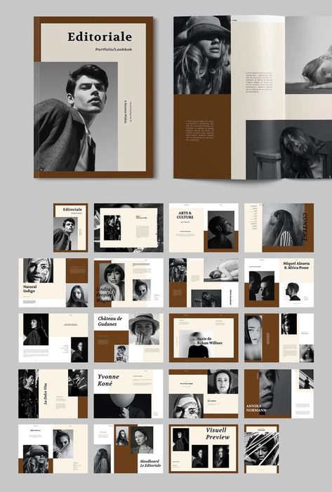 Portfolio Design Layout Portrait, Formal Brochure Design, Professional Portfolio Pictures, Photography Portfolio Ideas, Photography Portfolio Layout, Portfolio Format, Pdf Portfolio, Portfolio Layout Template, Job Portfolio