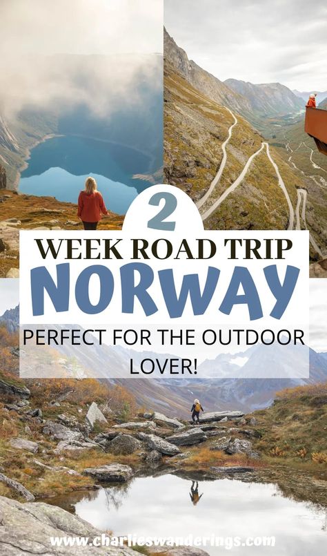 Discover the most spectacular places to visit in Central Norway with this detailed Norway road trip itinerary! This two week Norway itinerary takes you on an epic road trip in Norway to see some of the best places to go in Norway. Find the best things to do in Norway, where to stay in Norway, and everything you need to know for the best Norway road trip. | norway itinerary road trips | road trip through norway | road trip aesthetic norway | 2 week norway itinerary | norway travel itinerary Things To Do In Norway, Norway Roadtrip, Norway Itinerary, Road Trip Aesthetic, Norway Vacation, Norway Winter, Trip Aesthetic, Road Trip Packing, Itinerary Planning