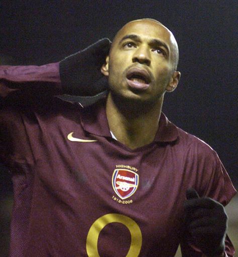 Thierry Henry Arsenal, Thierry Henry, Arsenal, Soccer, Black, Football, Arsenal Fc