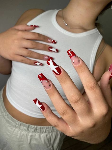 Easy Nail Polish, Punk Nails, Grunge Nails, Nails Summer, Dream Nails, Fire Nails, Pretty Acrylic Nails, Dope Nails, Short Acrylic Nails