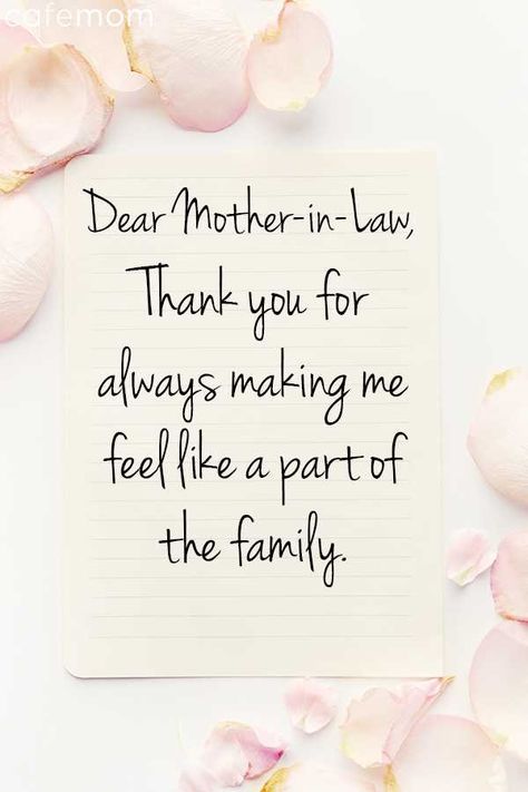 For an Amazing Mother-in-Law Birthday Wishes For Mom In Law, Mother In Law Love Quotes, Mothers Day Cards For Mother In Law, Mothers Day Message For Mother In Law, Birthday Quotes For Mother In Law, Mother In Law Message, Mothers Day Quotes For Mother In Law, Future Mother In Law Quotes, Mothers Day For Mother In Law