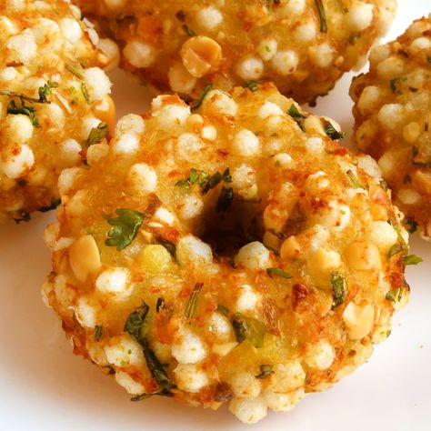 Food Forever - Yummy Sabudana Vada | Food Forever Group Food, Vada Recipe, Indian Appetizers, Finger Foods, At Home, Quick Saves