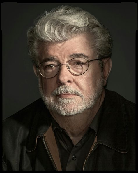 George Lucas Dan Winters Photography, Dan Winters, George Lucas Star Wars, Happy Birthday George, Lucas Arts, Danny Elfman, Richest Celebrities, Historical Movies, Movie Directors