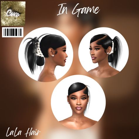 LaLa Hair 🤎 Sims 4 Cc Skin Clothes, Sims 4 Jewelry Cc Urban, Kiko Vanity Sims 4 Cc Hair, Coco Games Sims 4 Cc, Sims4 Urban Hair, Sims 4 Black Sims Download, Sims 4 Pixie Cut Cc, Bonnet Cc Sims 4, Sims Cc Black Hair