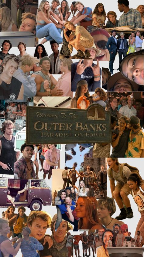 Outer Banks wallpaper #wallpaper #outerbanks Pouge Wallpaper, Outer Banks Wallpaper, Les Pogues, Outer Banks Beach, Best Tv Series Ever, Beyond The Horizon, Disney Collage, The Pogues, Outer Banks Nc