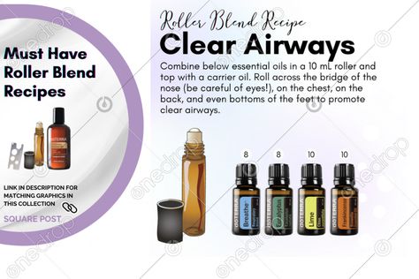 Doterra Allergy Blend Roller, Doterra Breathe Rollerball Recipe, Breathe Easy Essential Oil Blend Roller, Cough Roller Blend Doterra, Doterra Cough Roller Blend, Doterra Baby, Doterra Frankincense, Doterra Breathe, Doterra Balance