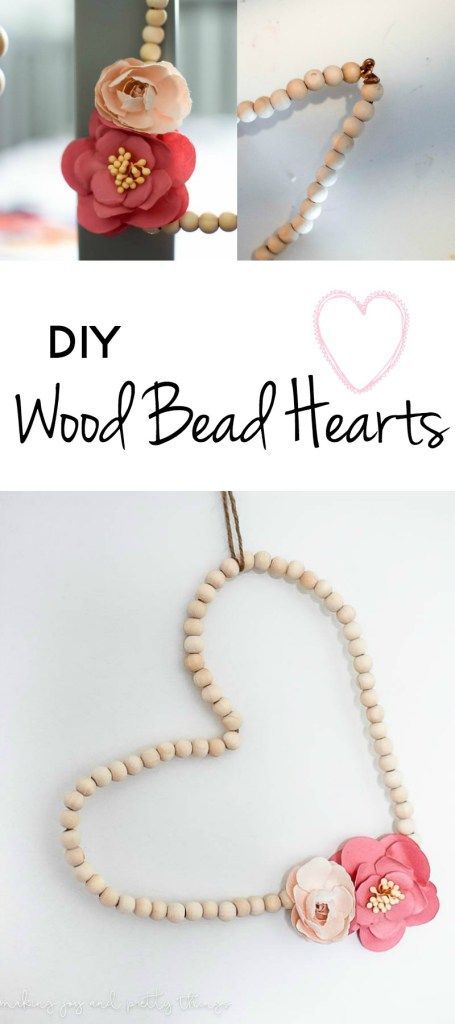 Farmhouse Decor Diy Craft Ideas, Simple Farmhouse Decor, Farmhouse Decor Diy, Bead Heart, Simple Farmhouse, Diy Craft Ideas, Heart Diy, Beaded Heart, Diy Crafts For Adults