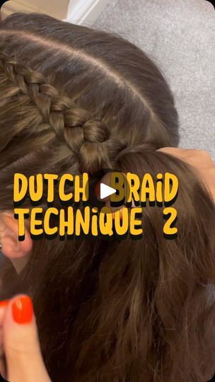 13K views · 763 reactions | Dutch Braids …..Technique 2 💕 its all about the hand position 🙌 #dutchbraids #schoolhair #hairideas #hairtutorial #braids #hair #braids #dutch | Lucy Preston | Taylor Swift · This Love (Taylor’s Version) Taylor Swift This Love, Braids Dutch, Dutch Braid Tutorial, Dutch Braid Hairstyles, Dutch Braids, Frizz Free Hair, Braids Hair, Athletic Hairstyles, Taylor S