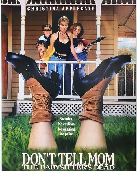 Don’t Tell Mom the Babysitter’s Dead (1991) Comedy/Dark comedy 1h 42m Release date: June 7, 1991 Director: Stephen Herek #donttellmomthebabysittersdead #stephenherek #christinaapplegate #joannacassidy #keithcoogan #johngetz #joshcharles #comedy #darkcomedy #movieposter #moviehunters01 Josh Charles, The Babysitters, The Babysitter, Christina Applegate, Fashion Jobs, Married With Children, David Duchovny, 2015 Movies, Comedy Movies