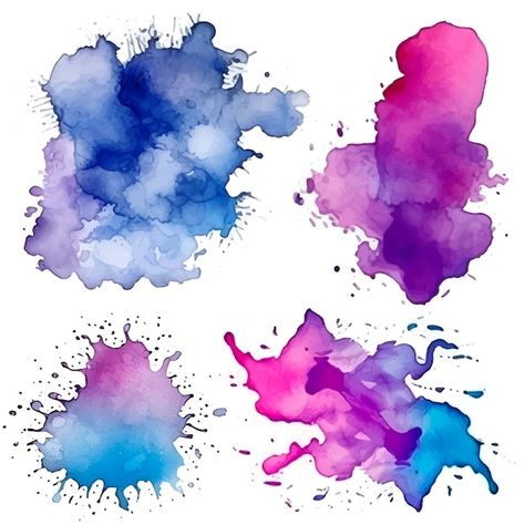 Free Vector | Abstract pink watercolor stain texture background Watercolor Reference, Murmuration Art, Watercolor Stain, Colored Tattoo, Splash Watercolor, Colored Tattoo Design, Ink Splash, Background Watercolor, Watercolor Ink