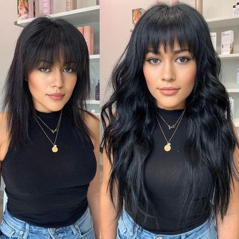 Bellami Hair Extensions, Κούρεμα Bob, Long Hair With Bangs, Grunge Hair, Long Hair Cuts, Great Hair, Hairstyles Haircuts, Hair Dos, Gorgeous Hair