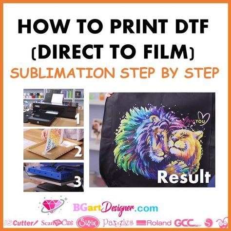 How To Use Dtf Paper, Sublimation Printing Textiles, Dtf With Sublimation Printer, How To Print Dtf Transfers, Dtf Transfer Vs Sublimation, Direct To Film Printing, Direct To Film Transfer, Dft Printing Designs, Dft Printing