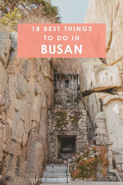 South Korea Must See, Busan Bucket List, Things To Do In Busan South Korea, South Korea Itinerary One Week, Tongyeong South Korea, Geoje South Korea, South Korea Things To Do, Things To Do In Busan, Trip To South Korea