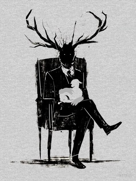 Hannibal Wendigo, Hannibal Tattoo, Hannibal Wallpaper, Rusty Lake, Dr Lecter, Hannibal Lecter Series, Hannibal Art, Hannibal Tv Series, Hannibal Series