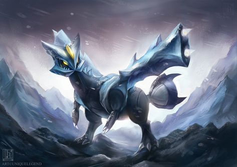 Kyurem by EternaLegend on DeviantArt Ghost Fairy, Pokémon Oras, Pokemon Realistic, Dragon Type Pokemon, Powerful Pokemon, Mew And Mewtwo, Pokemon Dragon, Pokemon Official, Pokemon Black