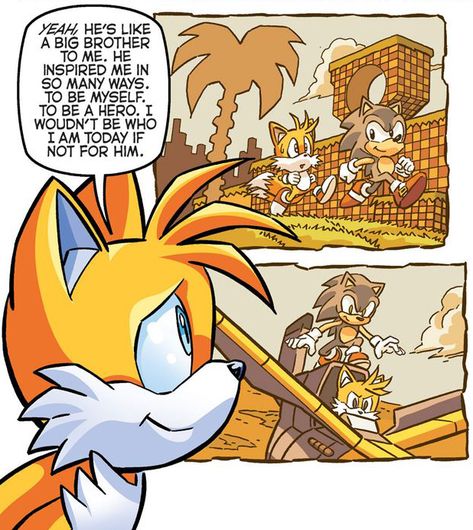 Sonic And Tails Brothers Comic, Tails Fanart, Sonic Family, Miles Tails Prower, Funny Sonic, Sonic And Tails, Sonic Hedgehog, Sonic Heroes, Sonic Characters