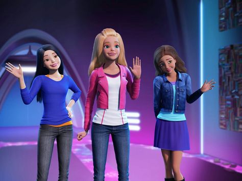 Barbie Spyan 5 Girls Squad, Barbie Starlight Adventure, Barbie Spy Squad, Barbie Pony, Meme Barbie, Disney Faries, Chelsea Barbie, Cartoon Pic, Girls Squad