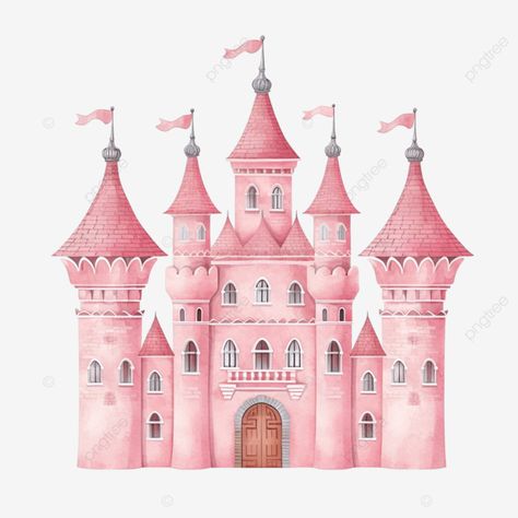 Castle Template Free Printable, Castle Printable, Coffee Mood Board, Building Png, Castle Png, Castle Clipart, Disney Png, Frozen Party Decorations, Carnival Birthday Party Theme