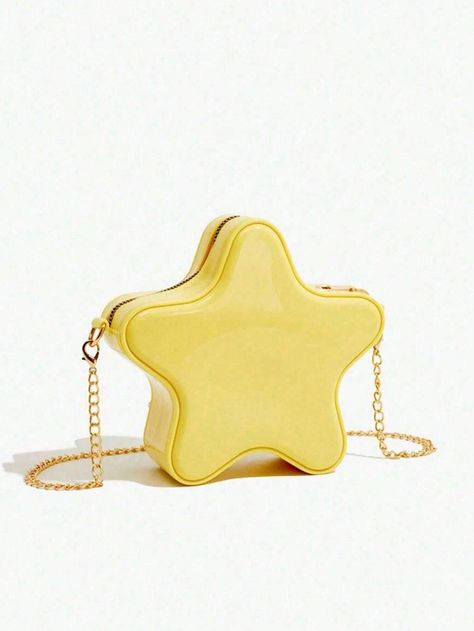 Mini Cute Candy Color Star Design Jelly Bag Crossbody Bag For Women 2024 Spring Solid Color Y2k Fashion Phone Handbags And Purses Star Shape Bag PVC BAG,Cartoon Star Shaped Bag Cute Mini Chain Crossbody Bag,Kawaii PVC Jelly Coin Purse For Women | SHEIN USA Star Shaped Bag, Cartoon Star, Pvc Bag, Bag Cartoon, Jelly Bag, Mini Cute, Purse For Women, Handbags And Purses, Cute Candy